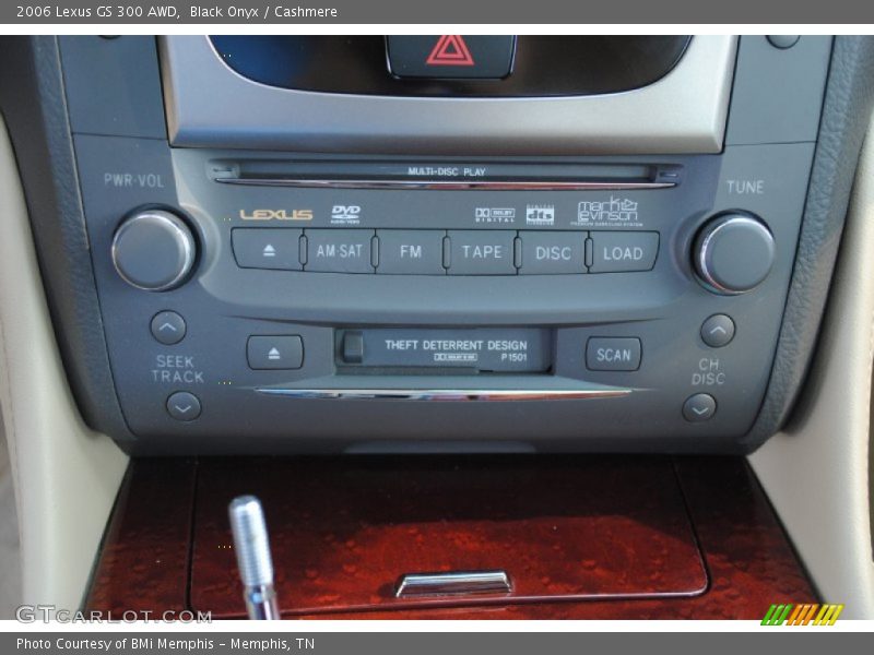 Black Onyx / Cashmere 2006 Lexus GS 300 AWD