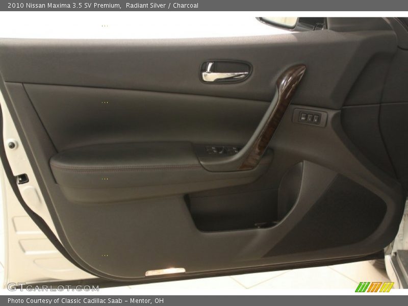 Radiant Silver / Charcoal 2010 Nissan Maxima 3.5 SV Premium