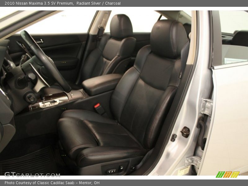 Front Seat of 2010 Maxima 3.5 SV Premium