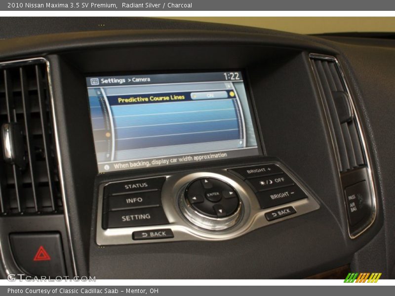Controls of 2010 Maxima 3.5 SV Premium