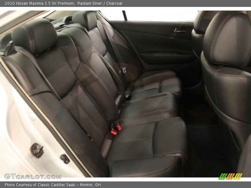 Rear Seat of 2010 Maxima 3.5 SV Premium