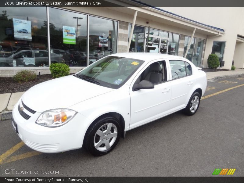 Summit White / Gray 2006 Chevrolet Cobalt LS Sedan