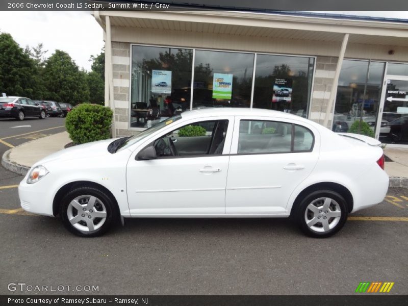 Summit White / Gray 2006 Chevrolet Cobalt LS Sedan