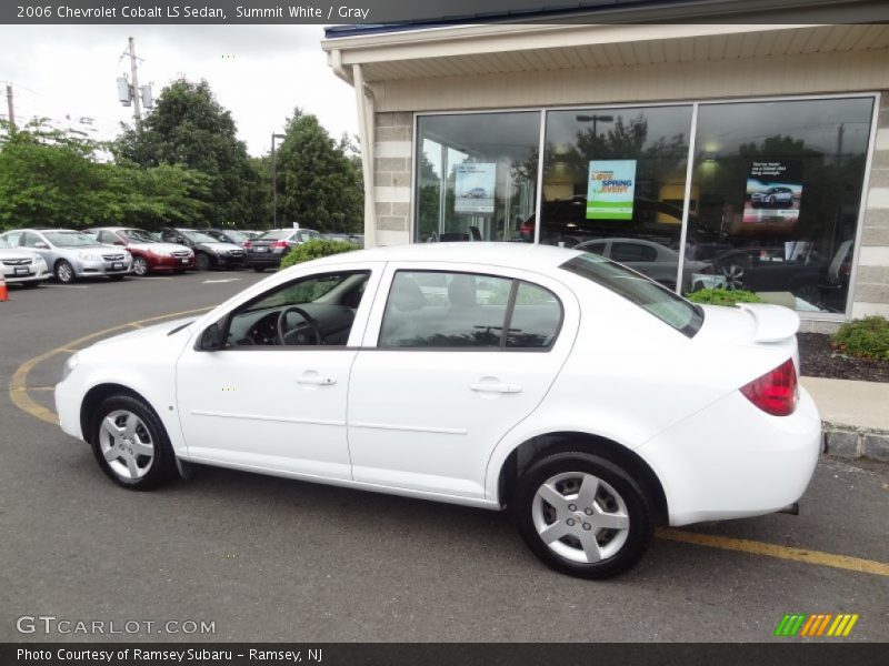 Summit White / Gray 2006 Chevrolet Cobalt LS Sedan