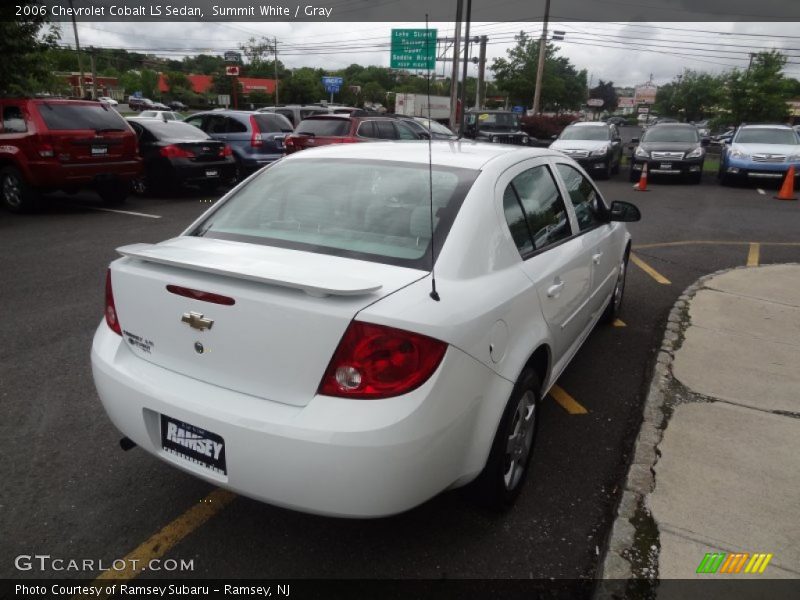 Summit White / Gray 2006 Chevrolet Cobalt LS Sedan