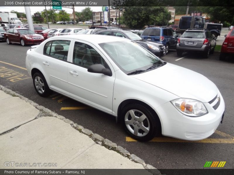 Summit White / Gray 2006 Chevrolet Cobalt LS Sedan
