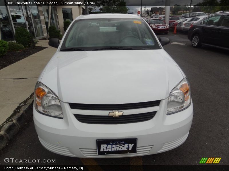 Summit White / Gray 2006 Chevrolet Cobalt LS Sedan