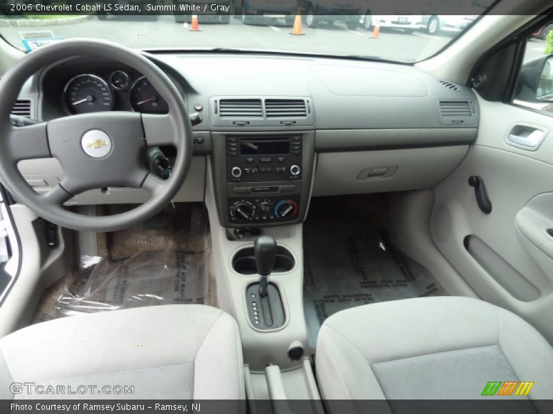 Summit White / Gray 2006 Chevrolet Cobalt LS Sedan