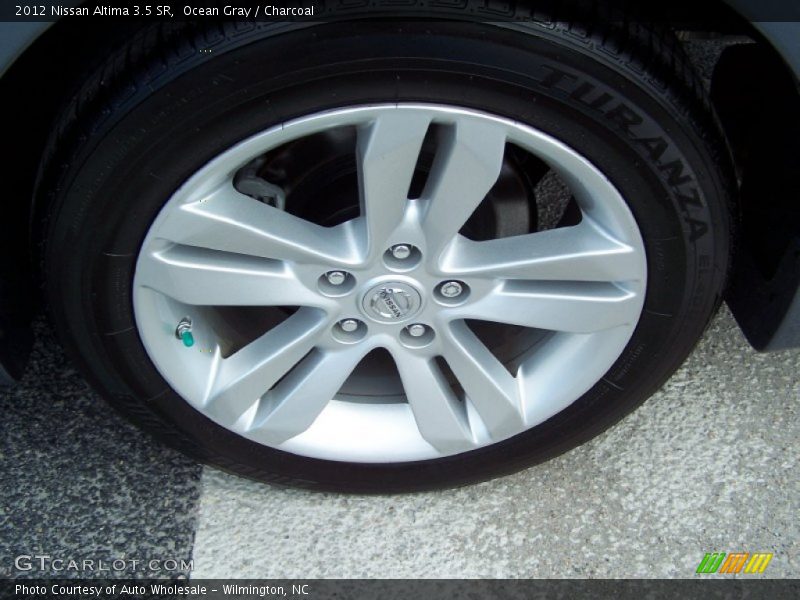 Ocean Gray / Charcoal 2012 Nissan Altima 3.5 SR