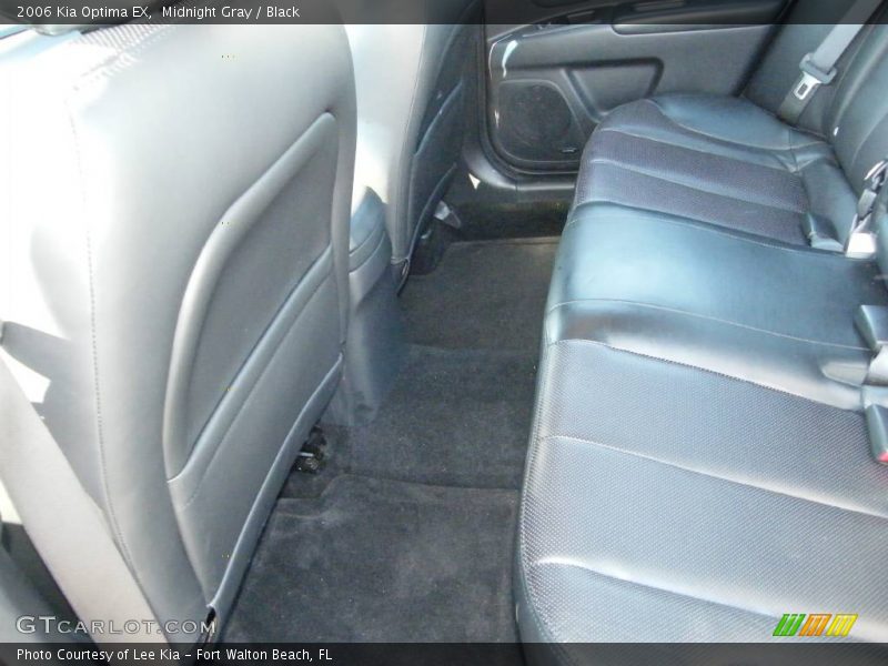 Midnight Gray / Black 2006 Kia Optima EX