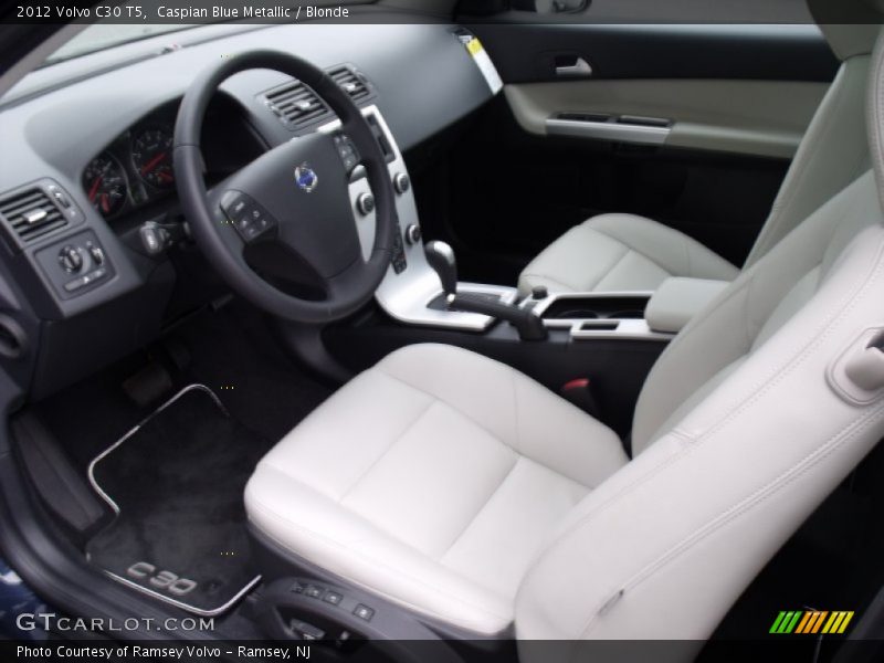 Caspian Blue Metallic / Blonde 2012 Volvo C30 T5