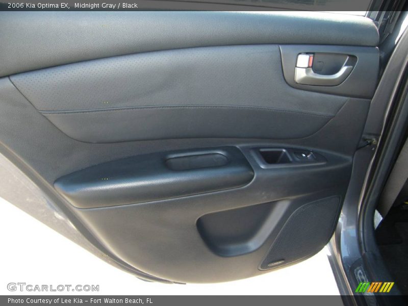 Midnight Gray / Black 2006 Kia Optima EX