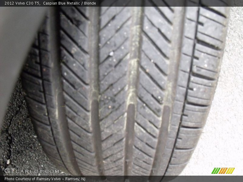 Caspian Blue Metallic / Blonde 2012 Volvo C30 T5