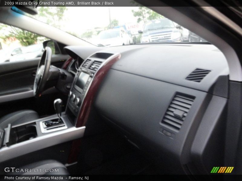 Brilliant Black / Black 2009 Mazda CX-9 Grand Touring AWD