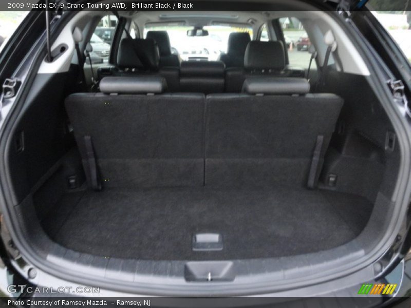 Brilliant Black / Black 2009 Mazda CX-9 Grand Touring AWD