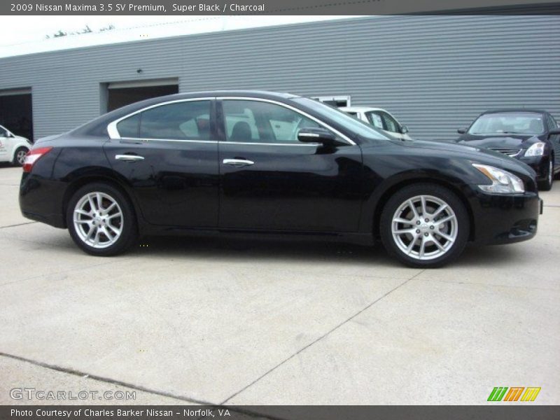 Super Black / Charcoal 2009 Nissan Maxima 3.5 SV Premium