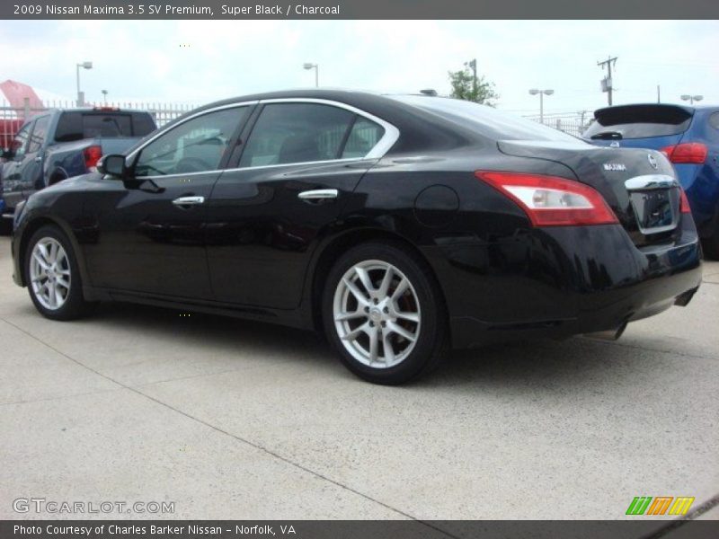Super Black / Charcoal 2009 Nissan Maxima 3.5 SV Premium