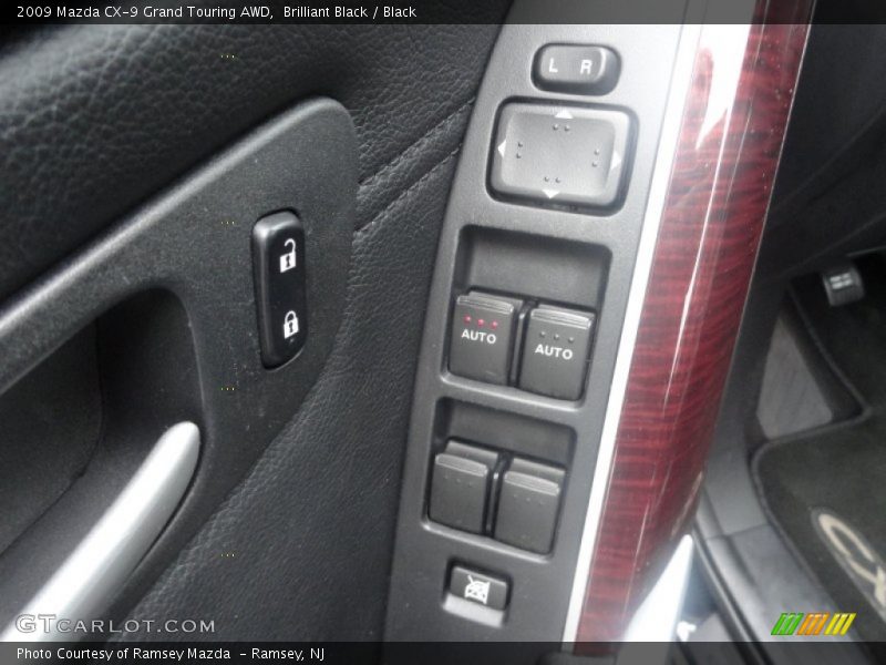 Brilliant Black / Black 2009 Mazda CX-9 Grand Touring AWD
