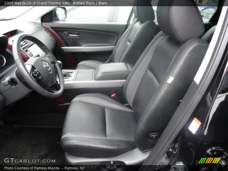 Brilliant Black / Black 2009 Mazda CX-9 Grand Touring AWD