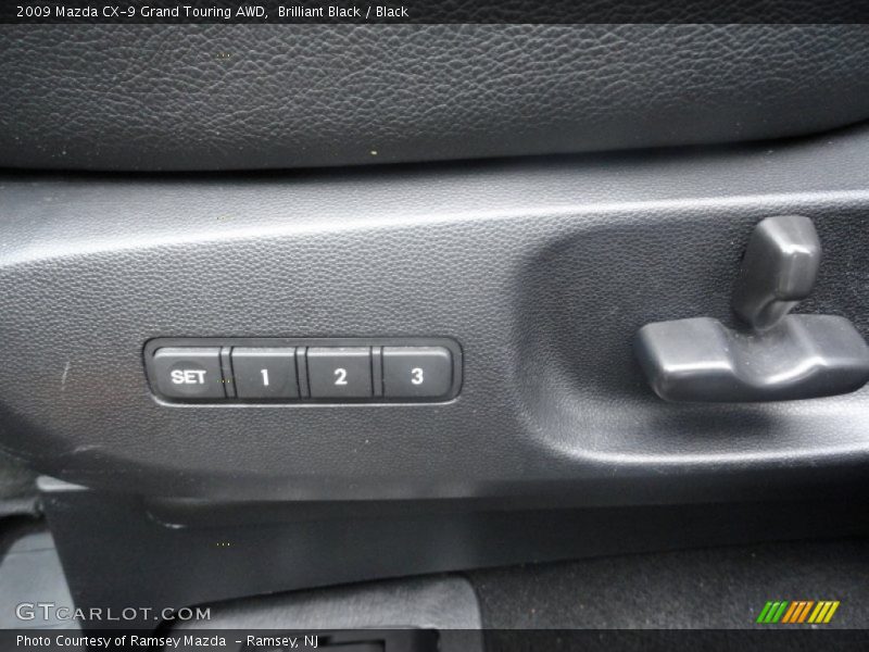 Brilliant Black / Black 2009 Mazda CX-9 Grand Touring AWD