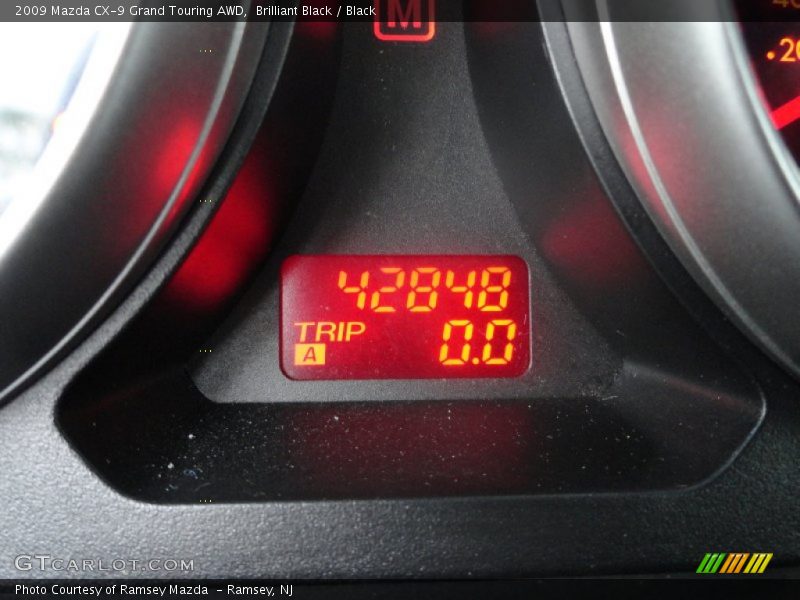 Brilliant Black / Black 2009 Mazda CX-9 Grand Touring AWD