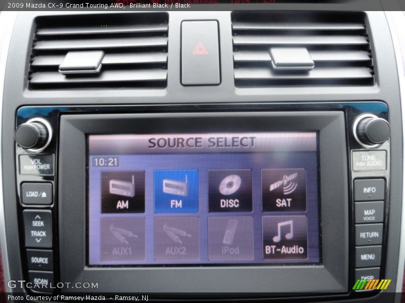 Brilliant Black / Black 2009 Mazda CX-9 Grand Touring AWD