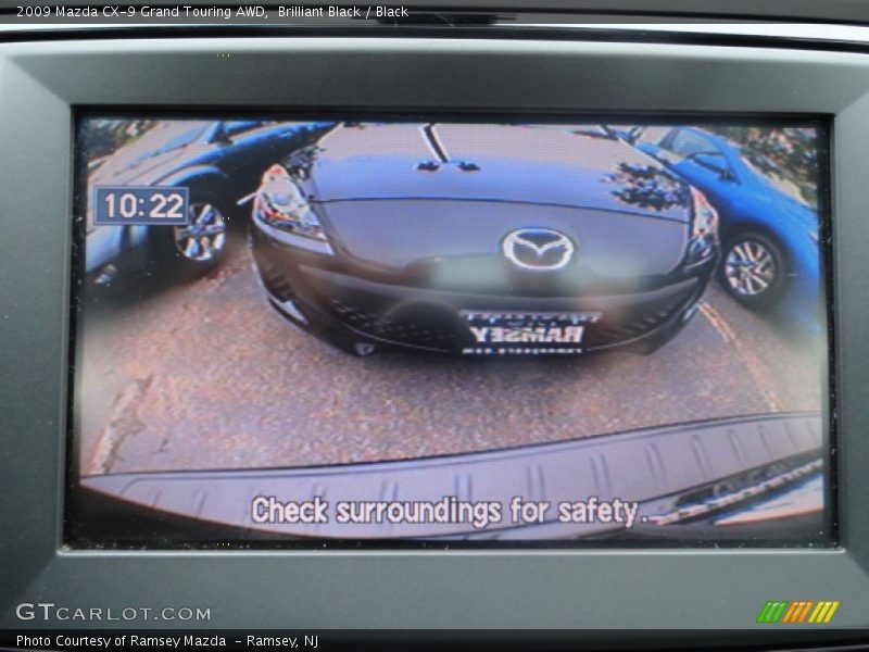 Brilliant Black / Black 2009 Mazda CX-9 Grand Touring AWD