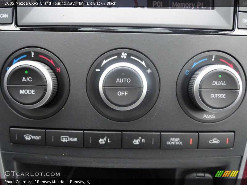 Brilliant Black / Black 2009 Mazda CX-9 Grand Touring AWD