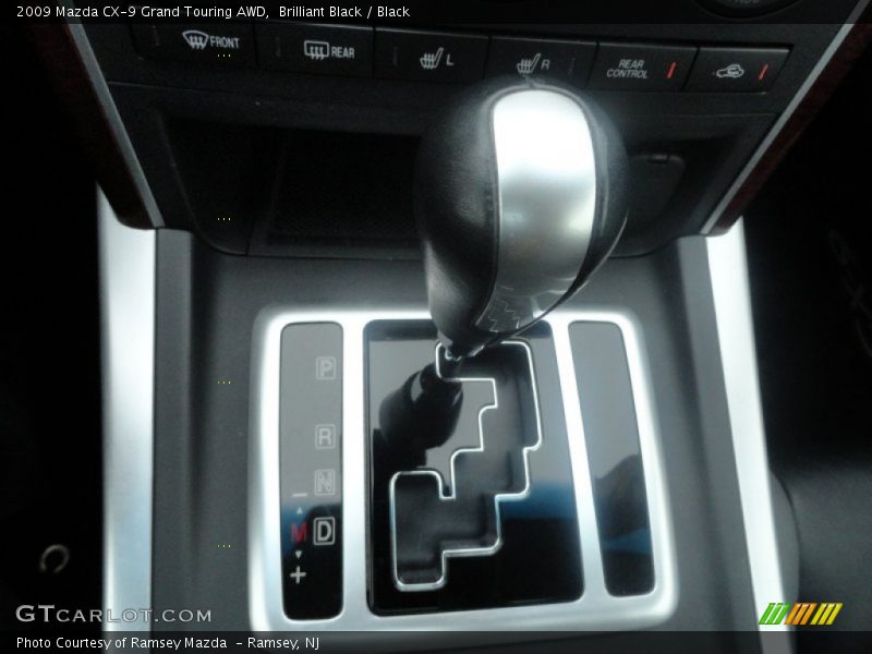 Brilliant Black / Black 2009 Mazda CX-9 Grand Touring AWD