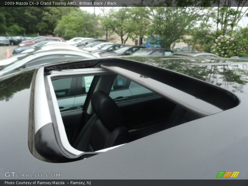 Brilliant Black / Black 2009 Mazda CX-9 Grand Touring AWD