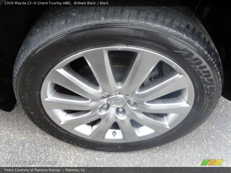 Brilliant Black / Black 2009 Mazda CX-9 Grand Touring AWD