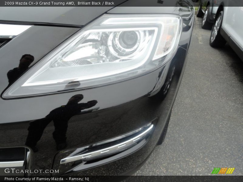 Brilliant Black / Black 2009 Mazda CX-9 Grand Touring AWD