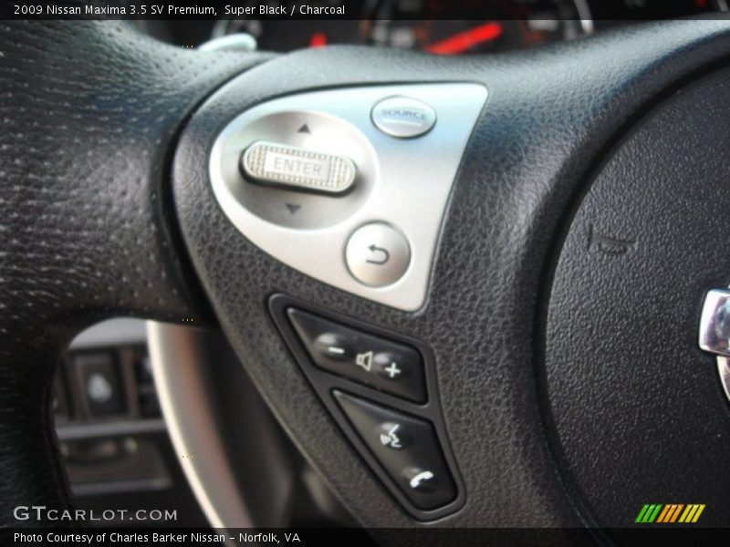 Super Black / Charcoal 2009 Nissan Maxima 3.5 SV Premium