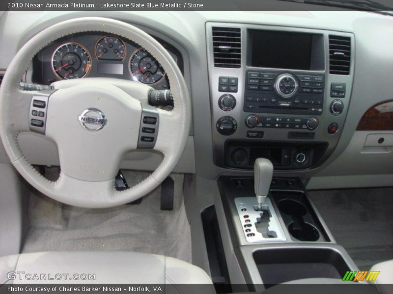 Dashboard of 2010 Armada Platinum