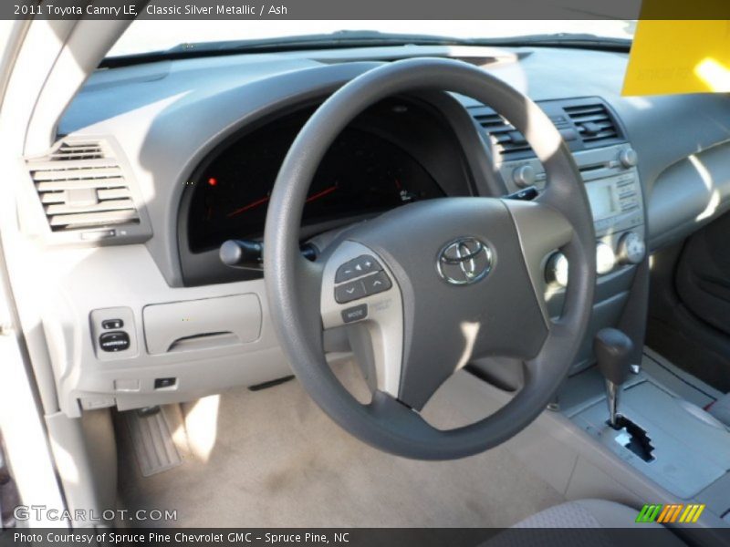 Classic Silver Metallic / Ash 2011 Toyota Camry LE