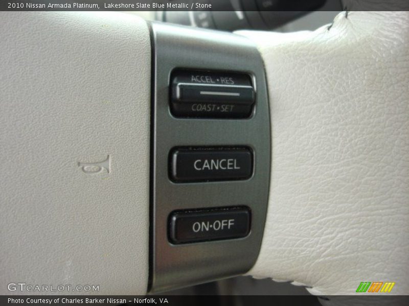 Controls of 2010 Armada Platinum