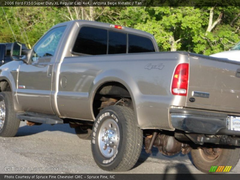 Arizona Beige Metallic / Tan 2006 Ford F350 Super Duty XL Regular Cab 4x4