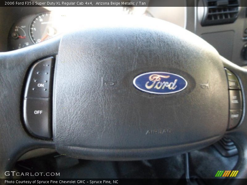 Arizona Beige Metallic / Tan 2006 Ford F350 Super Duty XL Regular Cab 4x4