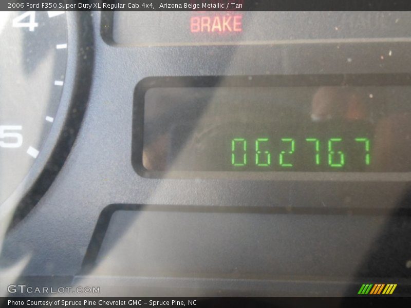 Arizona Beige Metallic / Tan 2006 Ford F350 Super Duty XL Regular Cab 4x4