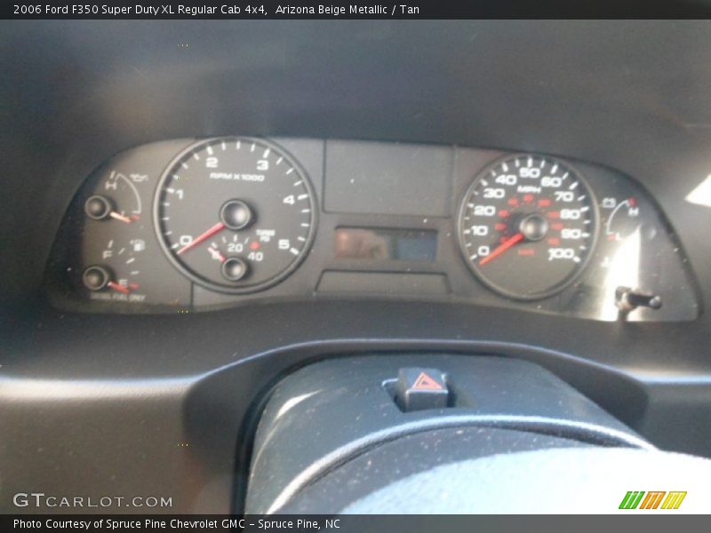 Arizona Beige Metallic / Tan 2006 Ford F350 Super Duty XL Regular Cab 4x4
