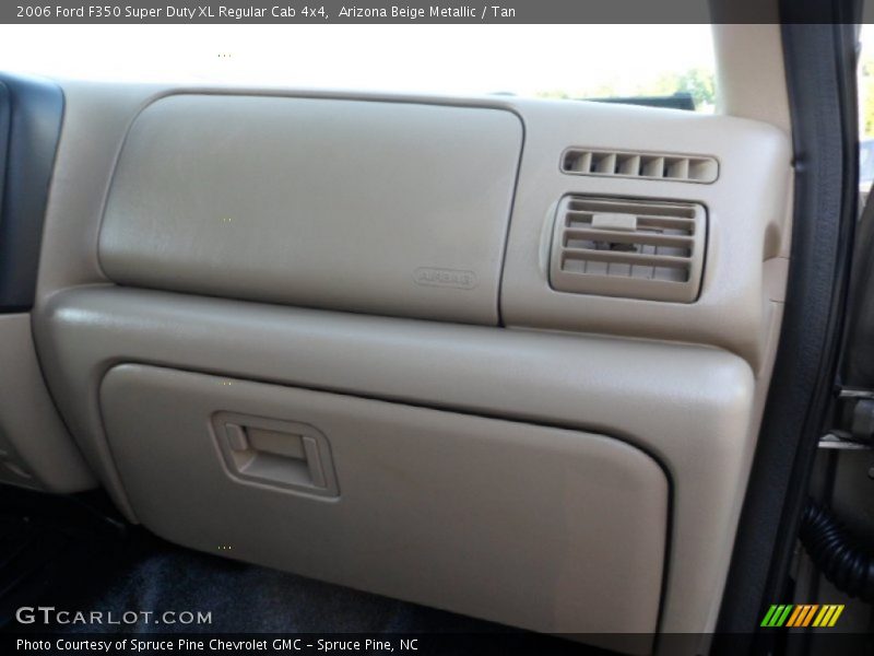 Arizona Beige Metallic / Tan 2006 Ford F350 Super Duty XL Regular Cab 4x4