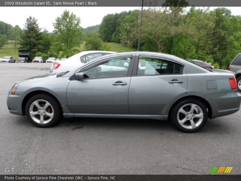 Satin Meisai Pearl / Black 2009 Mitsubishi Galant ES