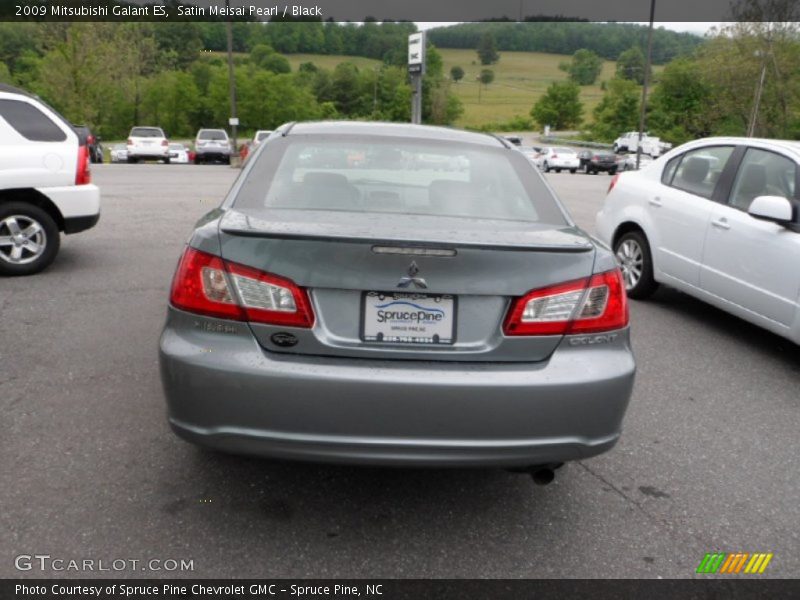 Satin Meisai Pearl / Black 2009 Mitsubishi Galant ES