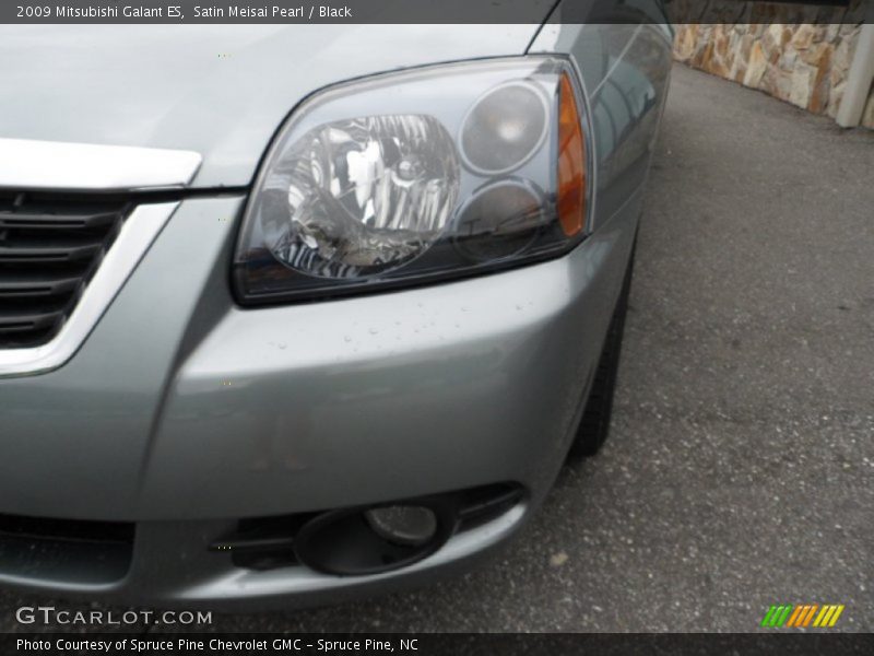 Satin Meisai Pearl / Black 2009 Mitsubishi Galant ES
