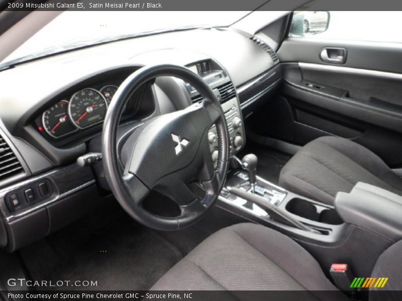 Satin Meisai Pearl / Black 2009 Mitsubishi Galant ES
