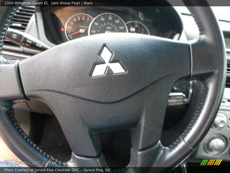 Satin Meisai Pearl / Black 2009 Mitsubishi Galant ES