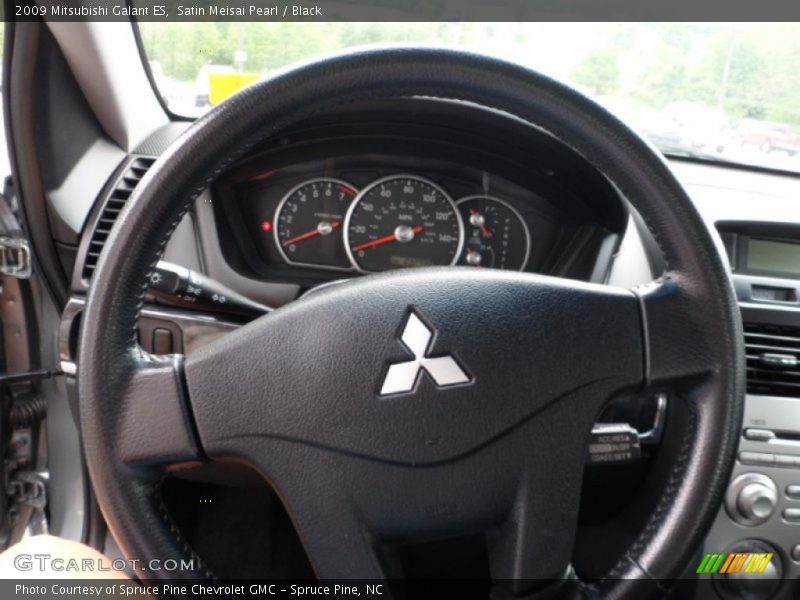 Satin Meisai Pearl / Black 2009 Mitsubishi Galant ES