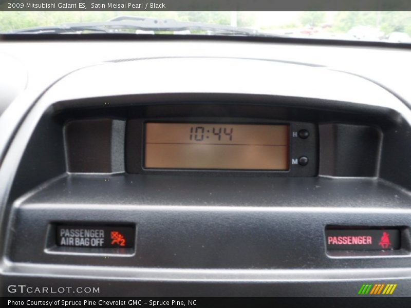 Satin Meisai Pearl / Black 2009 Mitsubishi Galant ES