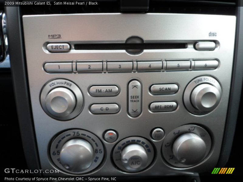 Satin Meisai Pearl / Black 2009 Mitsubishi Galant ES