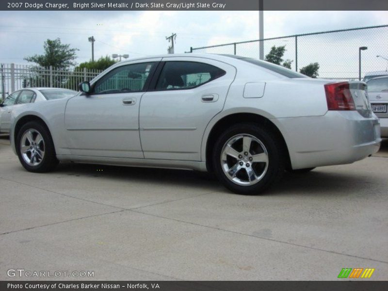 Bright Silver Metallic / Dark Slate Gray/Light Slate Gray 2007 Dodge Charger